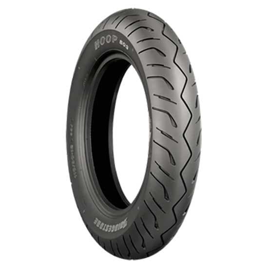 Bridgestone B03 55s Tl Skootterin Eturengas Hopeinen 120 / 70 / R14