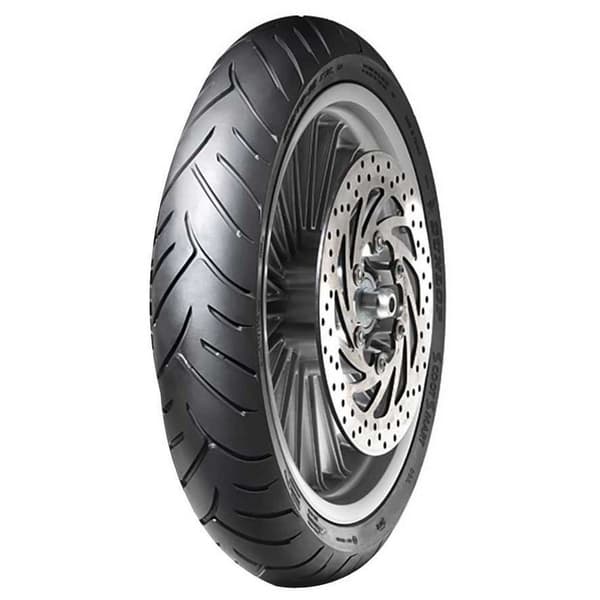 Dunlop Scootsmart 45l Tl Scooter Forhjul Sort 110 / 70 / R11