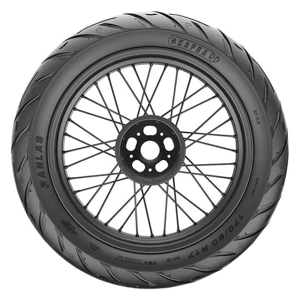 Anlas Capra Rd 58w Etupyörän Polku Hopeinen 120 / 70 / ZR17