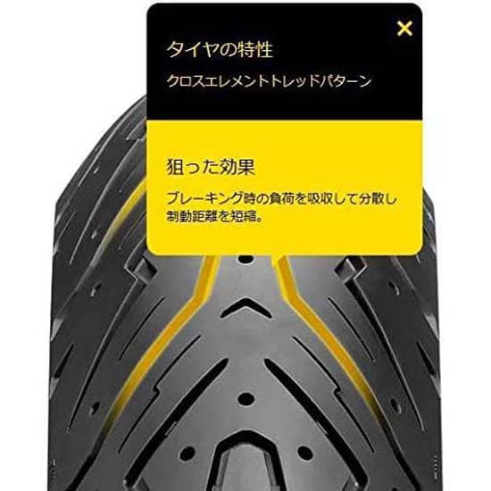 Pirelli Angel Scooter 53p Tl Skootterin Eturengas Musta 120 / 70 / R13