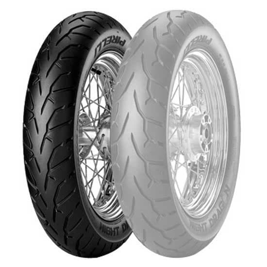 Pirelli Night Dragon™ 61h Tl Mukautettu Eturengas Hopeinen 130 / 60 / R19