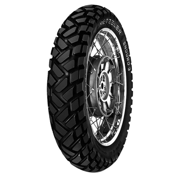 Metzeler Enduro 3 Sahara 62s Dp Tt Seikkailurengas Hopeinen 120 / 80 / R18