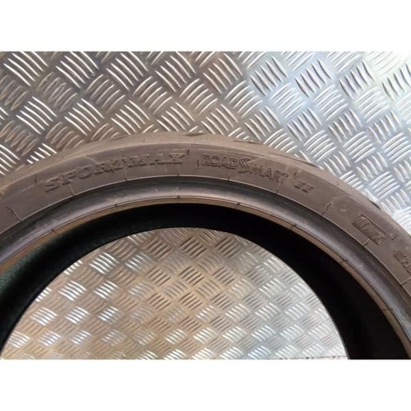 Dunlop sportmax roadsmart 2 180 / 55 Zr 17 m/c 73w begagnat motorcykeldäck- USED