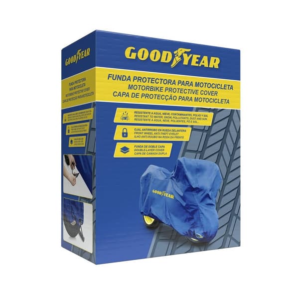 Moottoripyörän suojus Goodyear GOD7023 XXL Sininen