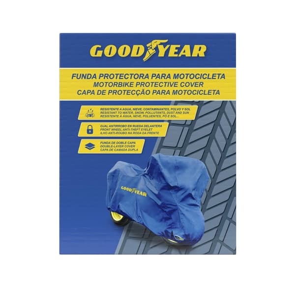 Moottoripyörän suojus Goodyear GOD7023 XXL Sininen