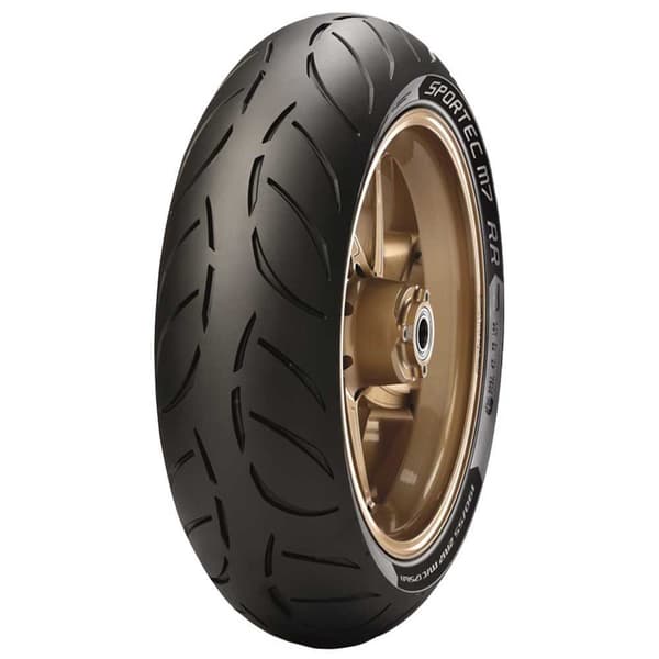 Metzeler Sportec™ M7 Rr F 61w Tl M/c Maantierenkaat Kultainen 130 / 70 / R16