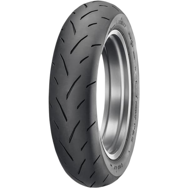 Dunlop Tt93 Go 56j Tl Scooterens For-/baghjul Sort 100 / 90 / R10