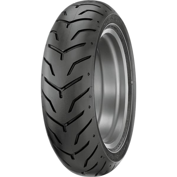 Dunlop D407 76v Tl Harley-davidson Specialfremstillet Dæk Sort 200 / 50 / R18