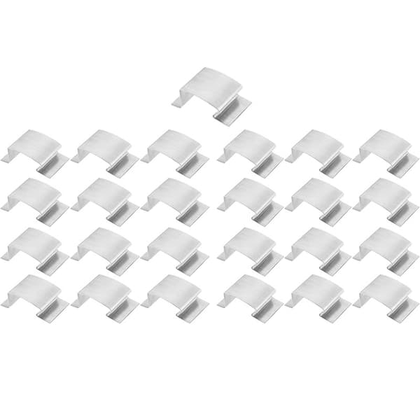 INF Drivhusglasfjederklemmer G-klemmer 25-Piece