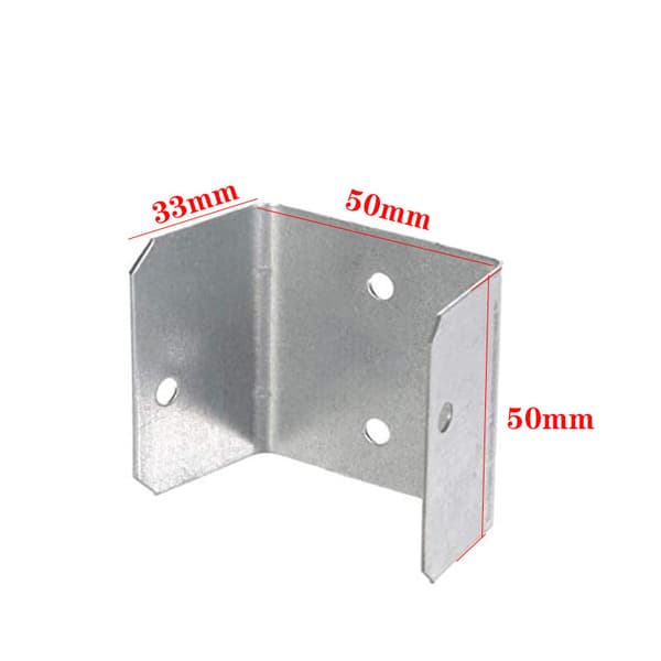 INF Hegnclips (10 stk.) Fastgør hegnbrædder sikkert 32 mm