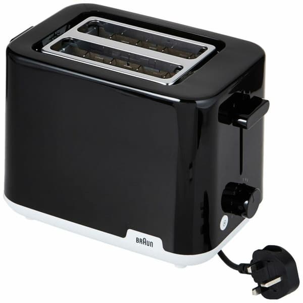 Brödrost Braun HT 1010 BK 900 W Svart/Silvrig