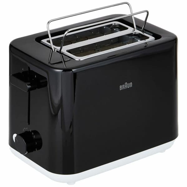 Brödrost Braun HT 1010 BK 900 W Svart/Silvrig