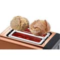 Miniatyrbilde 4 av 6: Bosch | DesignLine Toaster | TAT4P429 | Power 970 W | Number of slots 2 | Housing material Stainless Steel | Copper/Black