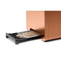 Miniatyrbilde 1 av 6: Bosch | DesignLine Toaster | TAT4P429 | Power 970 W | Number of slots 2 | Housing material Stainless Steel | Copper/Black