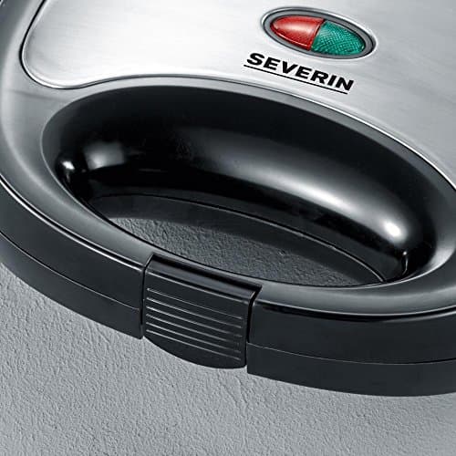 Severin SA 2969 sandwich maker 600 W Black, Stainless steel
