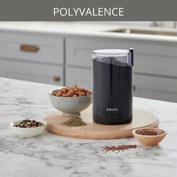 KRUPS Fast Touch elektrisk kaffekvarn - Kapacitet 75g - 200 watt