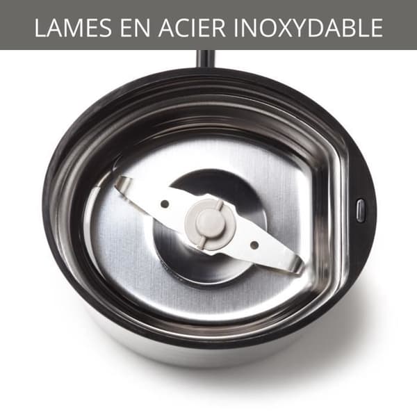 KRUPS Fast Touch elektrisk kaffekvarn - Kapacitet 75g - 200 watt