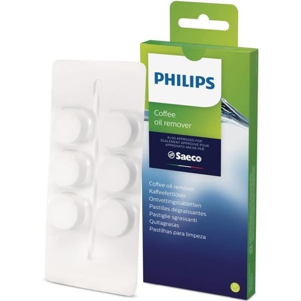 PHILIPS CA6704/10 underhållssats för kapselkaffemaskin - Set med 6 avfettningstabletter