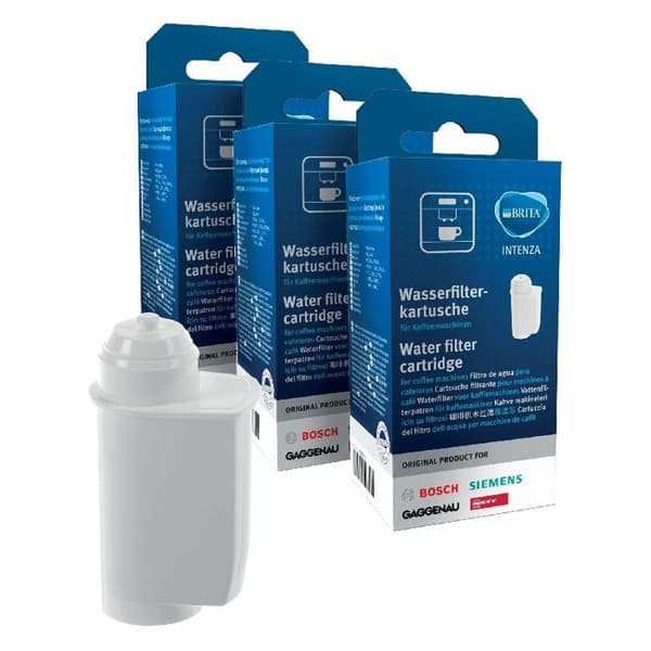 Vattenfilter - SIEMENS, BOSCH, GAGGENAU, NEFF - x3 - Kompatibel med Kaffemaskin, Espresso - 17000706