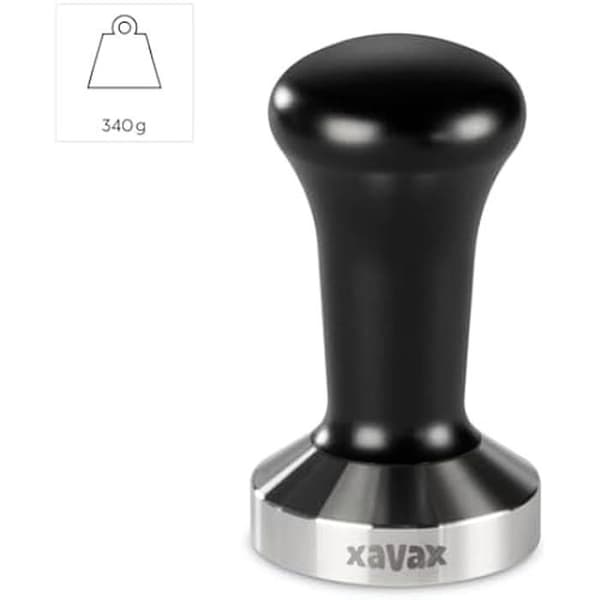 Kaffetamp - XAVAX - 51 mm - Rostfritt stål - Silikontyg - Ergonomisk