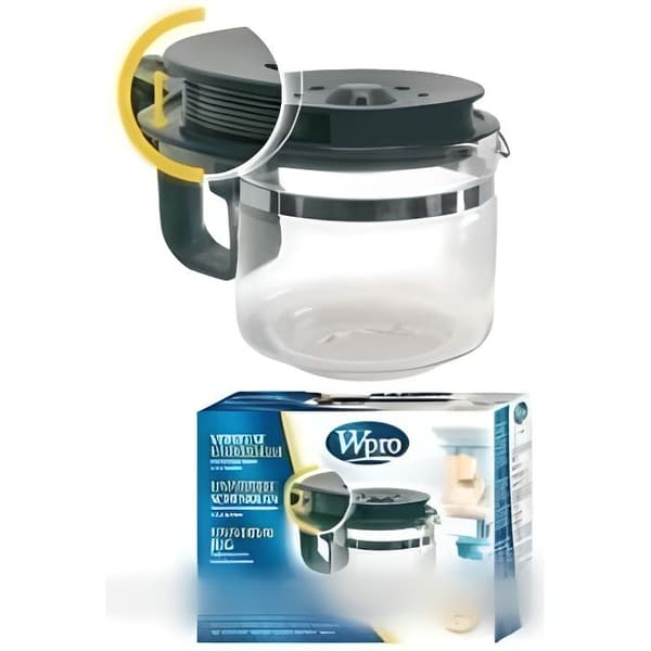 Universell kanna - Bauknecht - UCF001 - Stöttålig glas - 9/12 koppar - 1,2 liter