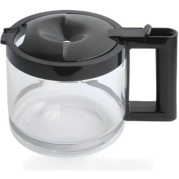 Kanna för Delonghi BCO410 BCO415 0132504008 - BCO410 0132504009 - BCO410 kaffebryggare - Kapacitet 1,2L - Svart