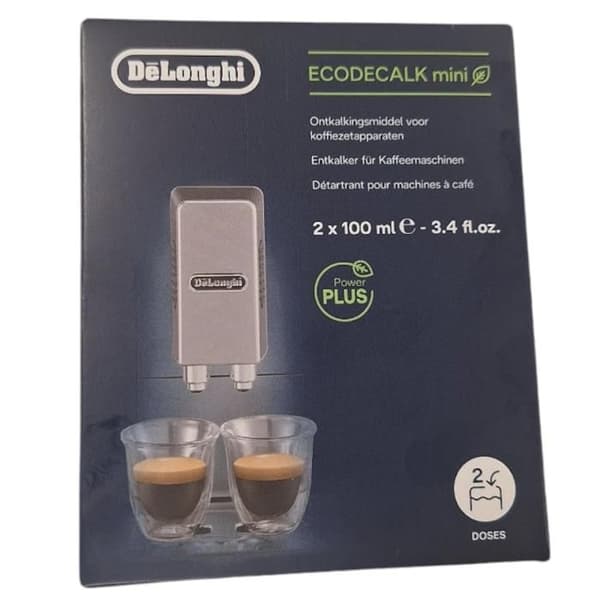 Avkalkningsmedel - DELONGHI - exp NOKALK 2 kvarn - Espressomaskin kompatibel - Dryckskapacitet 100 ml
