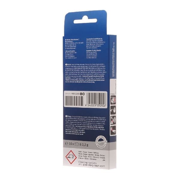 Avfettande pastiller x10 för Bosch kaffemaskin 00312295
