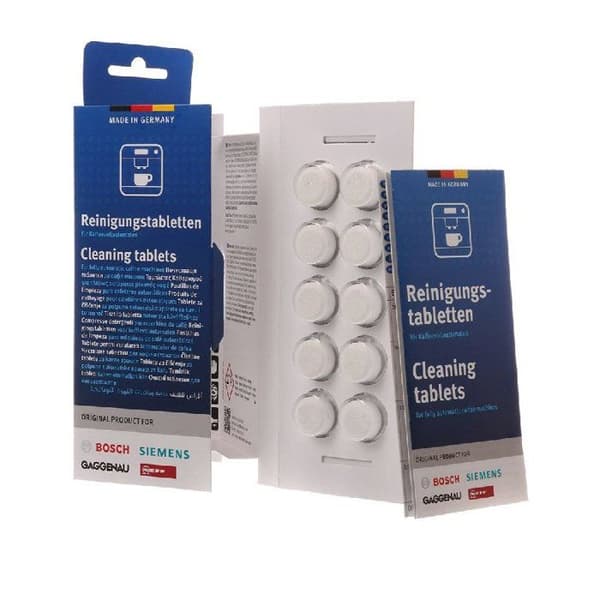 Avfettande pastiller x10 för Bosch kaffemaskin 00312295
