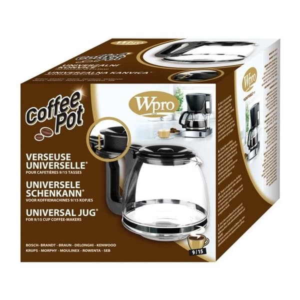 UCF300 Universalkanna - WPRO - Konisk - 1,5L - Malet kaffe - Svart
