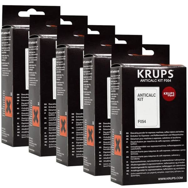 Set med 5 anti-kalkpåsar 40g - KRUPS - Avkalkningsmedel för kaffebryggare och kaffemaskin