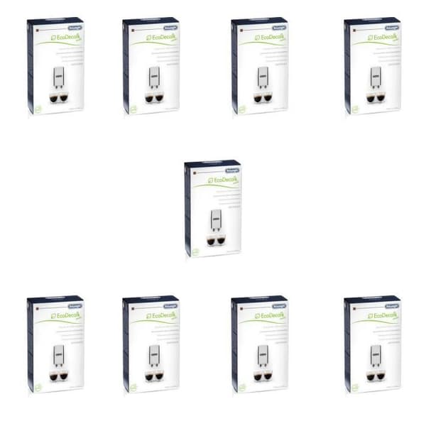 Set om 9 EcoDecalk mini 100ml - Kaffebryggare, Expresso - DELONGHI, SIMAC (127235)