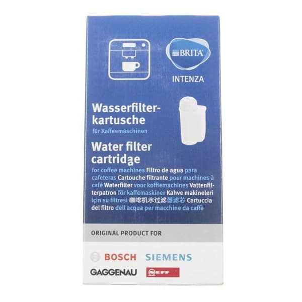 Vattenfilterkassett - BRITA - INTENZA - Kompatibel med kaffebryggare SIEMENS, BOSCH, PHILIPS - Vit - Tillbehör