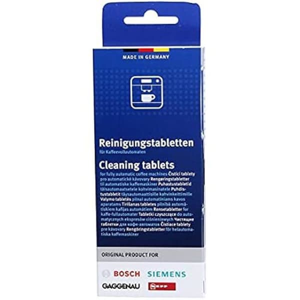Avfettande tabletter - BOSCH - 00311969 - Förpackning med 10 - Rengöring av automatisk kaffemaskin - Lätt underhåll