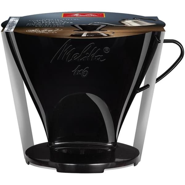MELITTA kaffefilterhållare 1x6 - Svart
