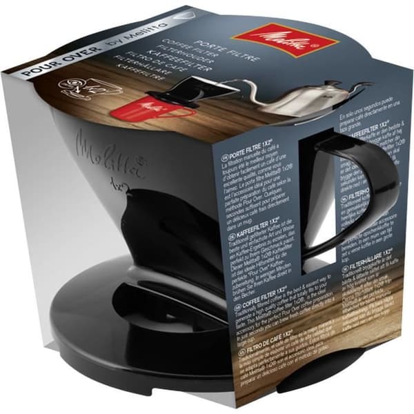 MELITTA Kaffefilterhållare 1x2 - Svart