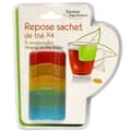 Miniatyrbild 1 av 5: Tepåshållare - Cook Concept - Flerfärgad - Praktisk - Lätt att underhålla - Mått 4,5x5,9x2,6cm