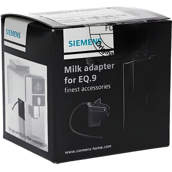 Mjölkadapter - Siemens - EQ9 - Svart - Flexibel slang - Kaffemaskin tillbehör