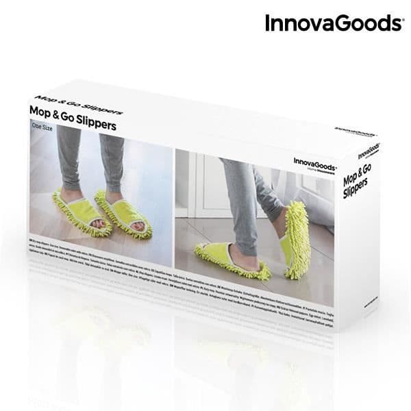 InnovaGoods Mopp Tofflor - Grön - Unisex