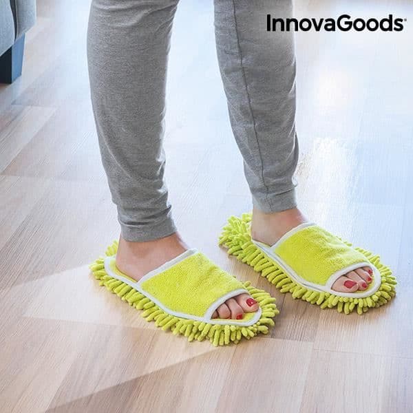 InnovaGoods Mopp Tofflor - Grön - Unisex