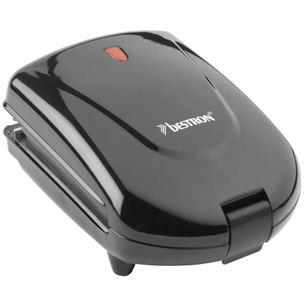 Bestron 3-in-1 Smörgåsgrill snacks- och våffeljärn 520W svart ADM2003Z