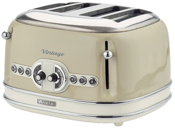 Ariete Vintage Brödrost 4sk Beige