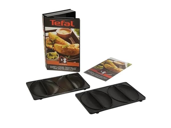 Tefal XA 8008, Sort, Mini Pirogger Snack Collection Boks 8