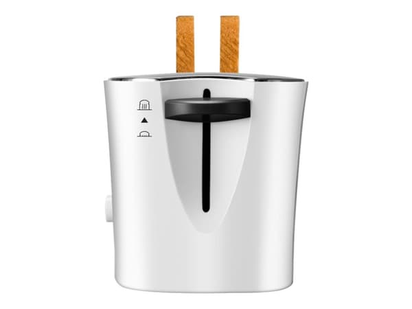 UNOLD 38020 Design Dual - Brödrost - 4 skiva - 2 Kortplatser - vit / svart