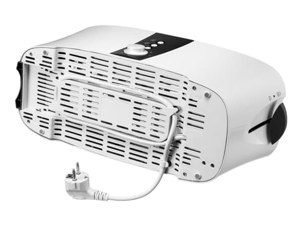 UNOLD 38020 Design Dual - Brödrost - 4 skiva - 2 Kortplatser - vit / svart
