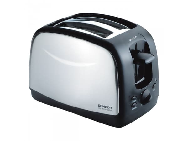 Sencor STS 2651, 2 skivor, Svart, Rostfritt stål, 850 W, 16,7 mm, 29 mm, 18,3 mm