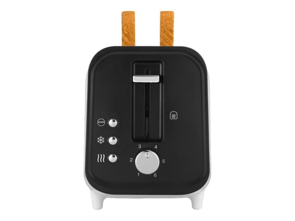 UNOLD 38410 - Brødrister - 2 skive - 2 Spor - hvit