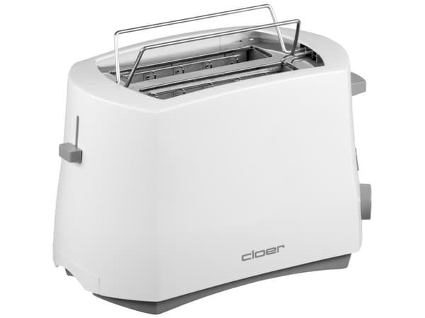 Cloer 331, 2 viipale(i)ta, Valkoinen, 825 W, 230 V, 0,97 m, 170 x 280 x 180 mm