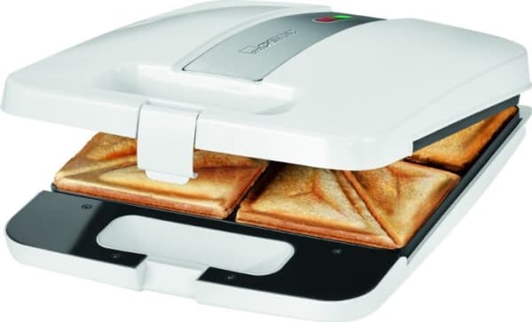 Clatronic ST 3629, Hvit, Rustfritt stål, Oppvarming, Kraft indikator, 1200 W, 220 - 240 V, 50 - 60 Hz