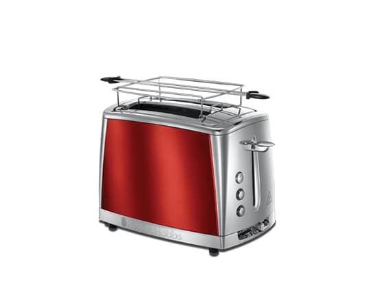 Russell Hobbs Luna 23220-56 - Brødrister - 2 skive - 2 Spor - solrød